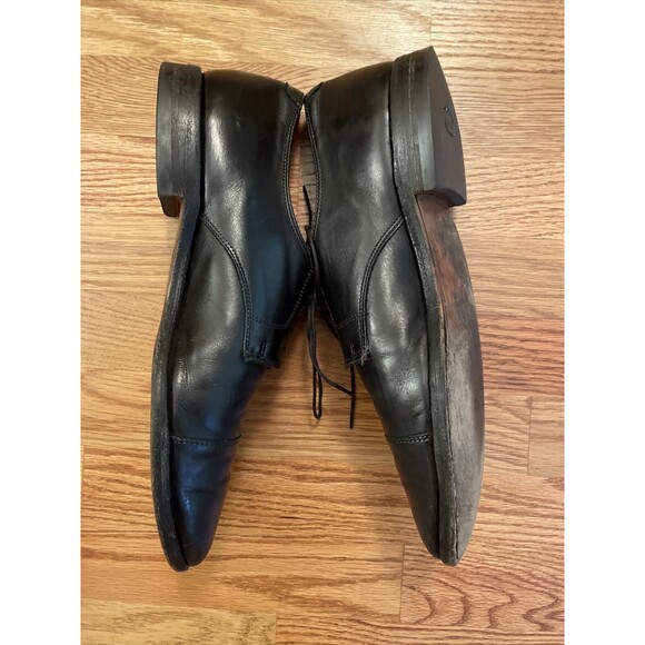 $395 Mens Allen Edmonds 'Riverside' Cap Toe Buchler Shoe Black - Size 11.5D (F8) - Picture 5 of 6